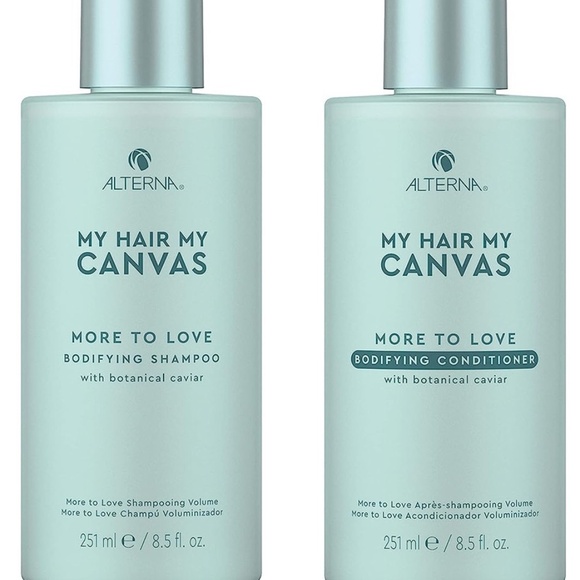 TWO Alterna My Hair My Canvas More To Love Bodifying Shampoo & Conditioner Duo's - Picture 2 of 6